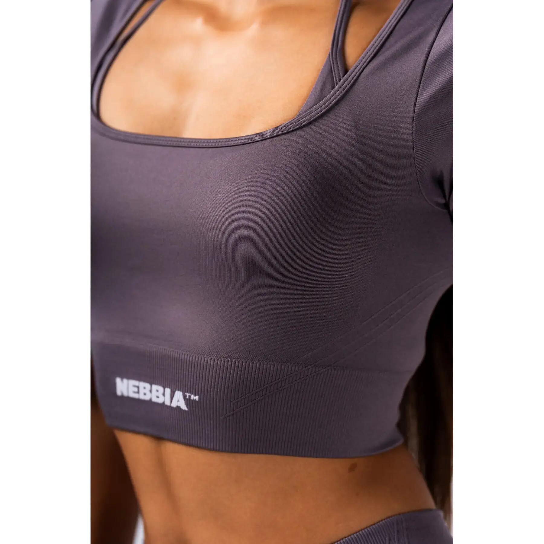 T-shirt femme Nebbia Flow Seamless Shaping 4/5