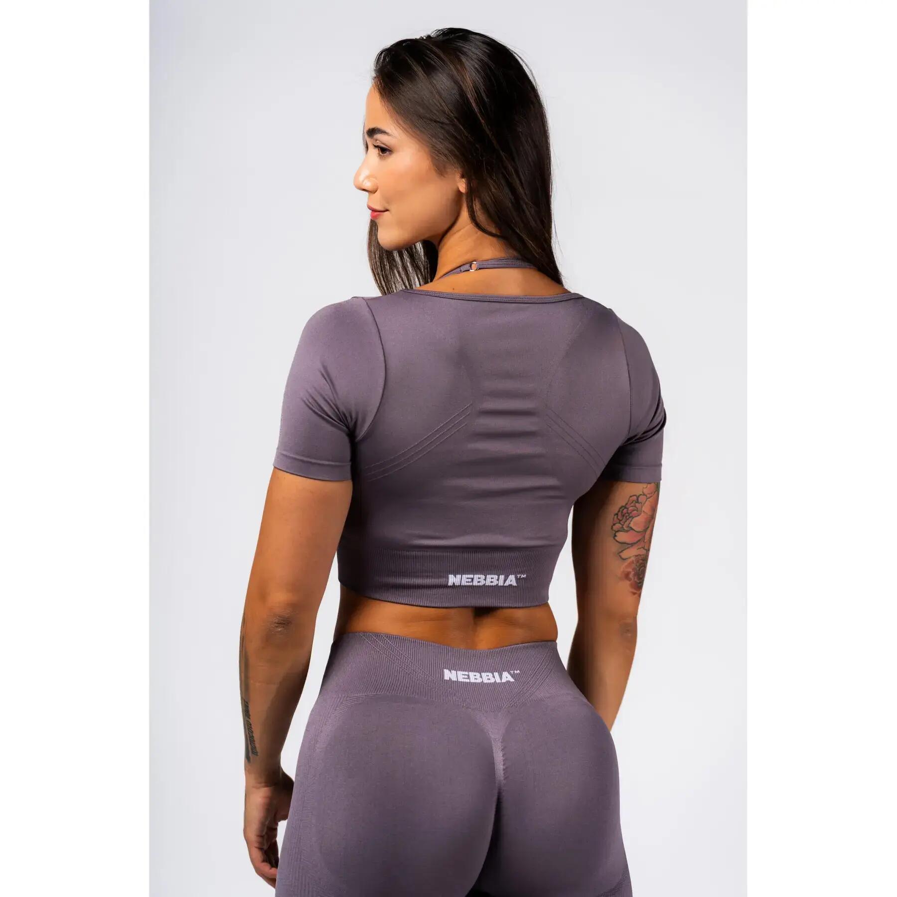 T-shirt femme Nebbia Flow Seamless Shaping 2/5