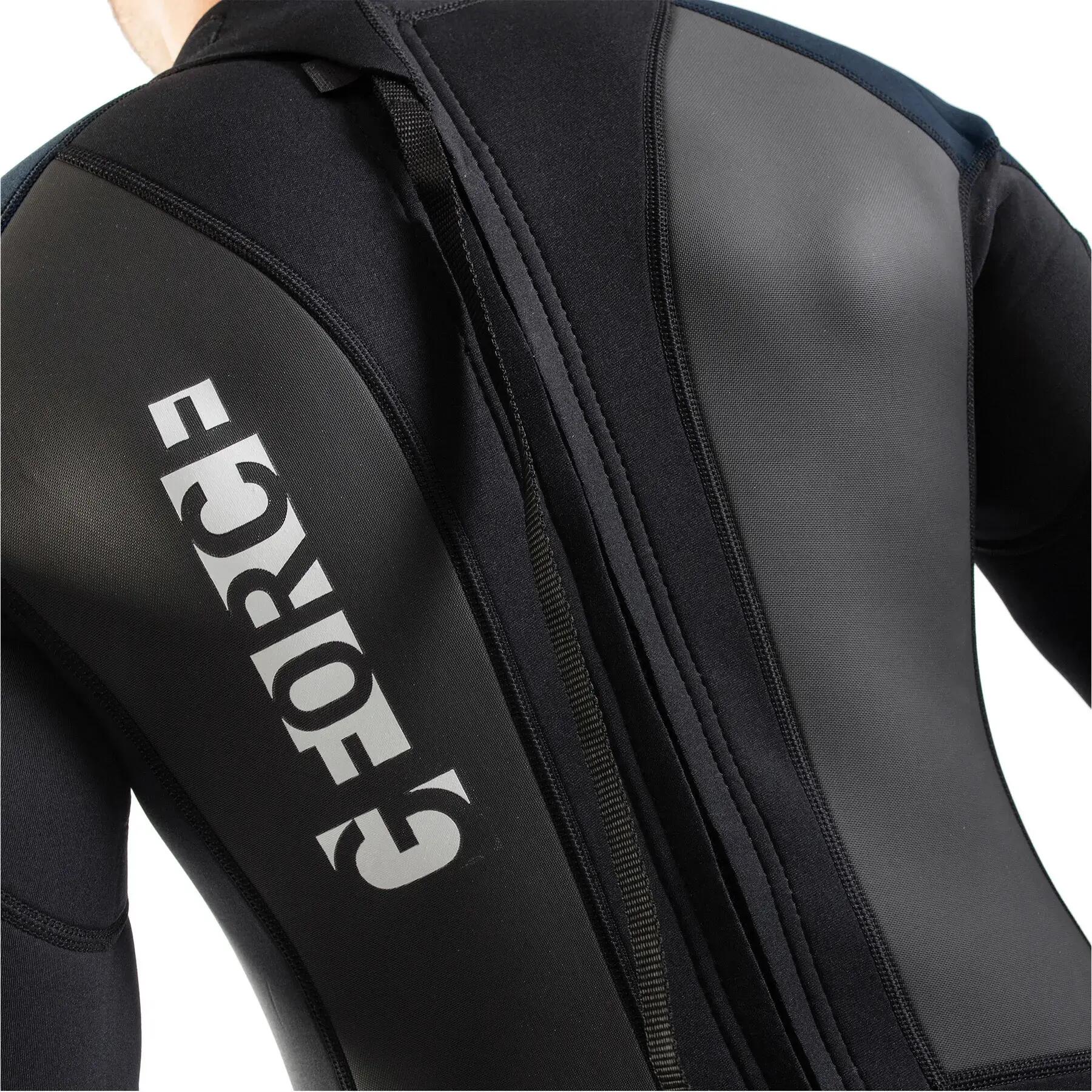 Combinaison intégrale manches longues GUL G-Force Flatlock 3 Back-Zip 4/7