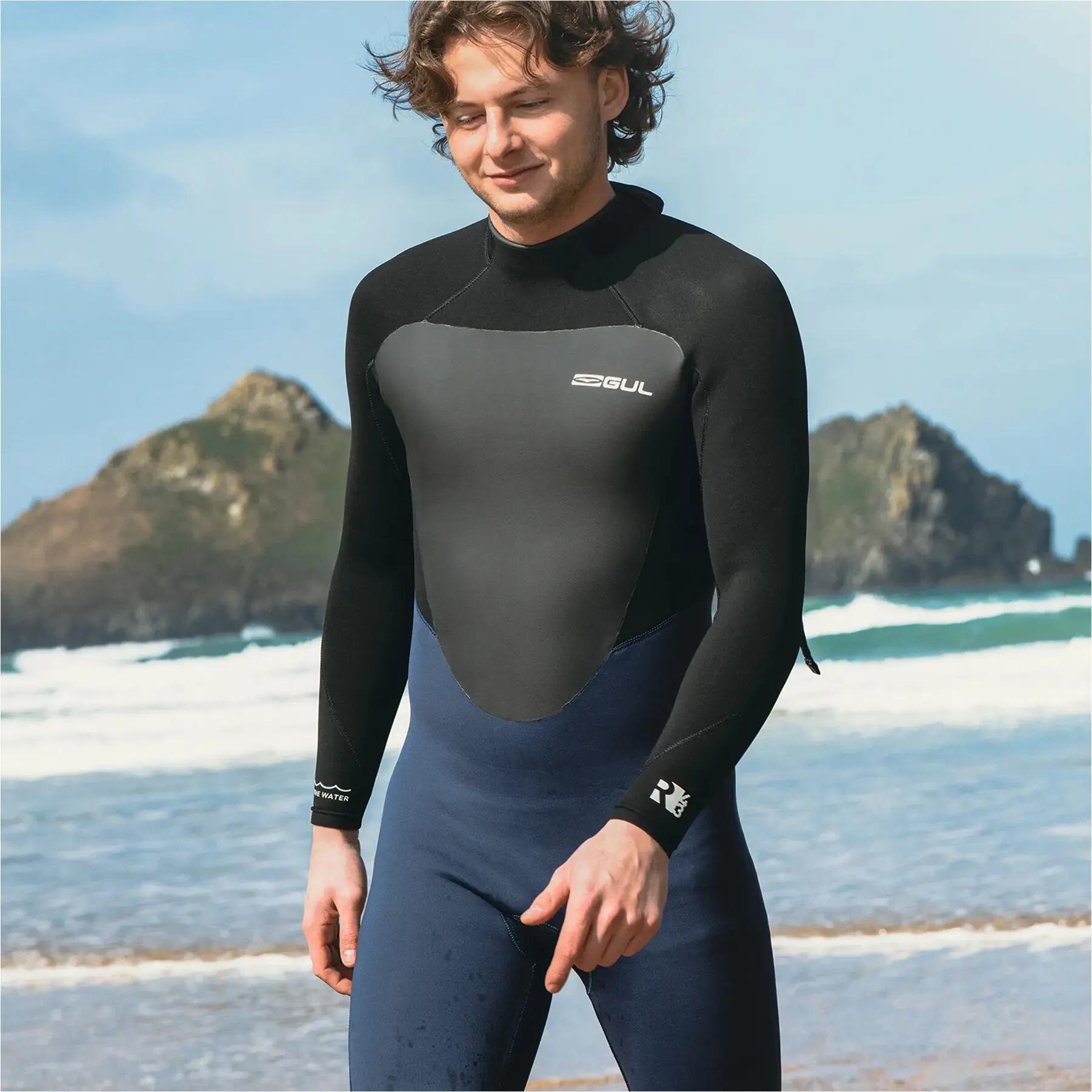 Combinaison intégrale manches longues GUL Response GBS 3/2 Back-Zip 3/7