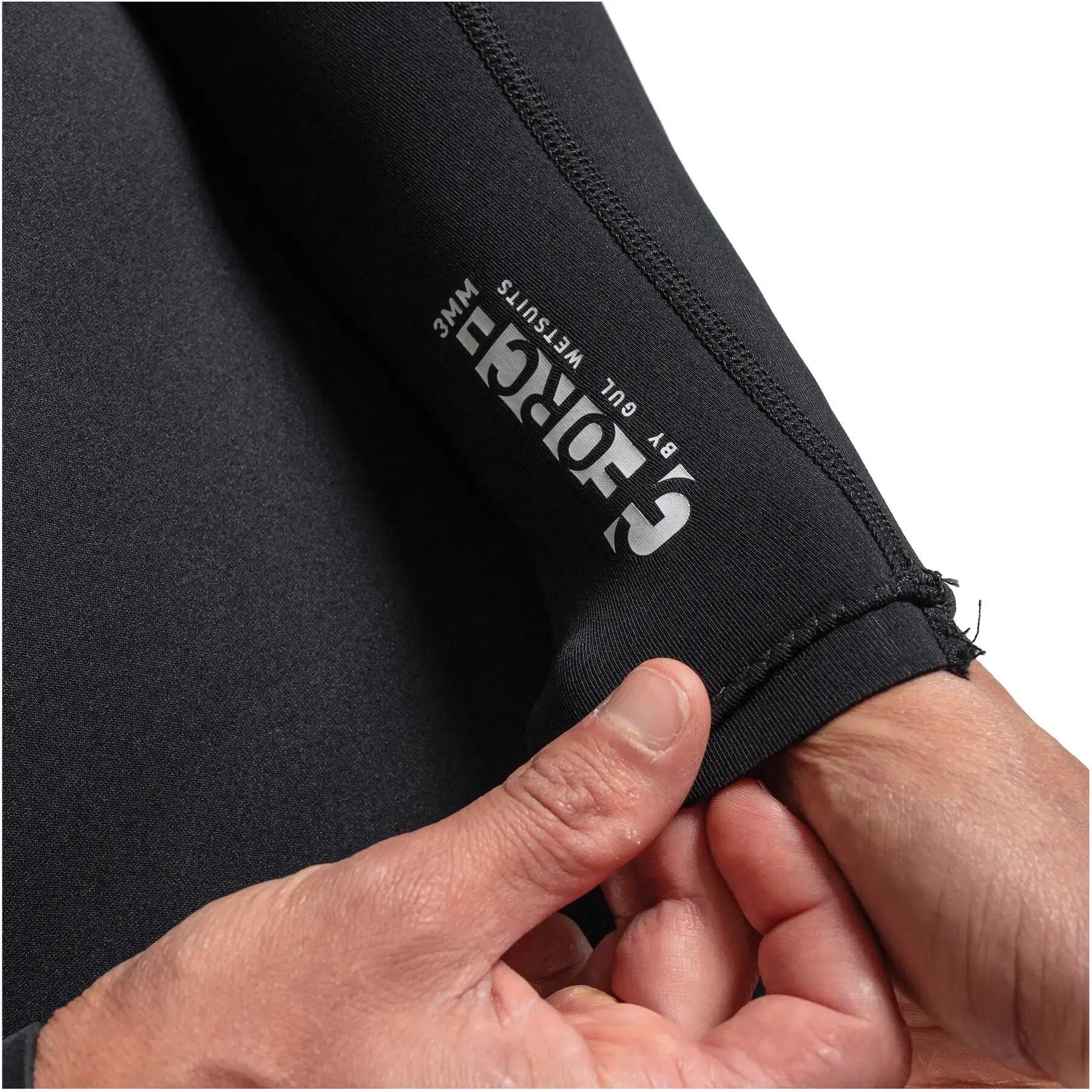 Combinaison intégrale manches longues GUL G-Force Flatlock 3 Back-Zip 3/7