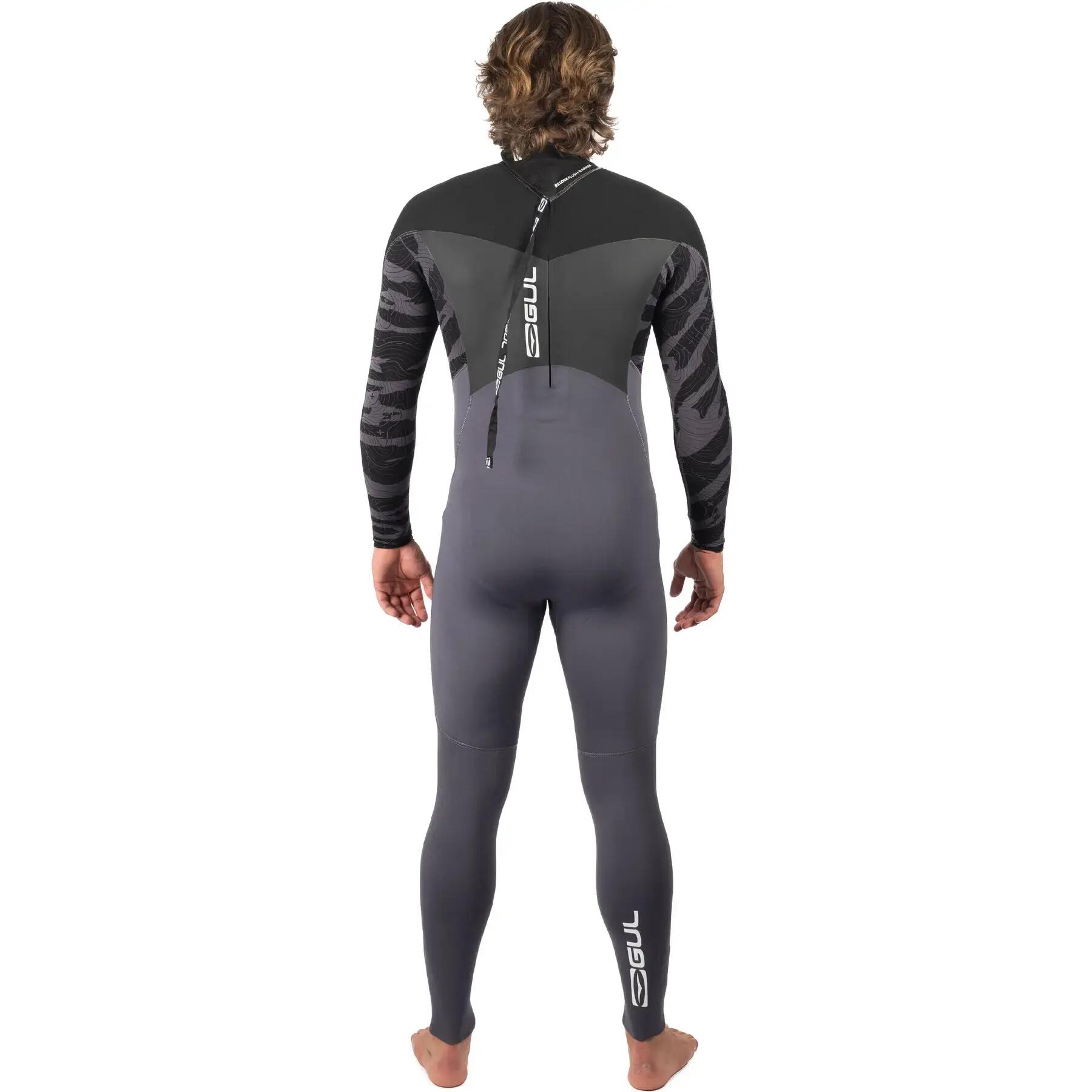 Combinaison intégrale manches longues GUL Response GBS 5/3 Back-Zip 2/7