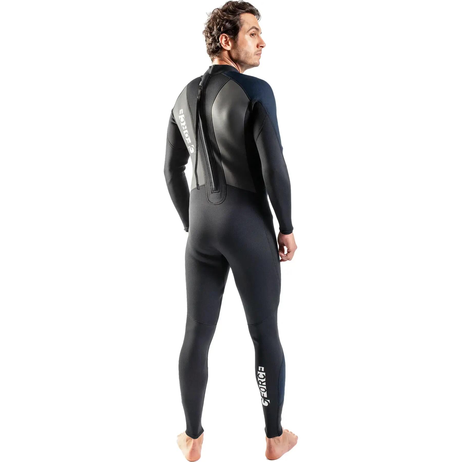 Combinaison intégrale manches longues GUL G-Force Flatlock 3 Back-Zip 2/7