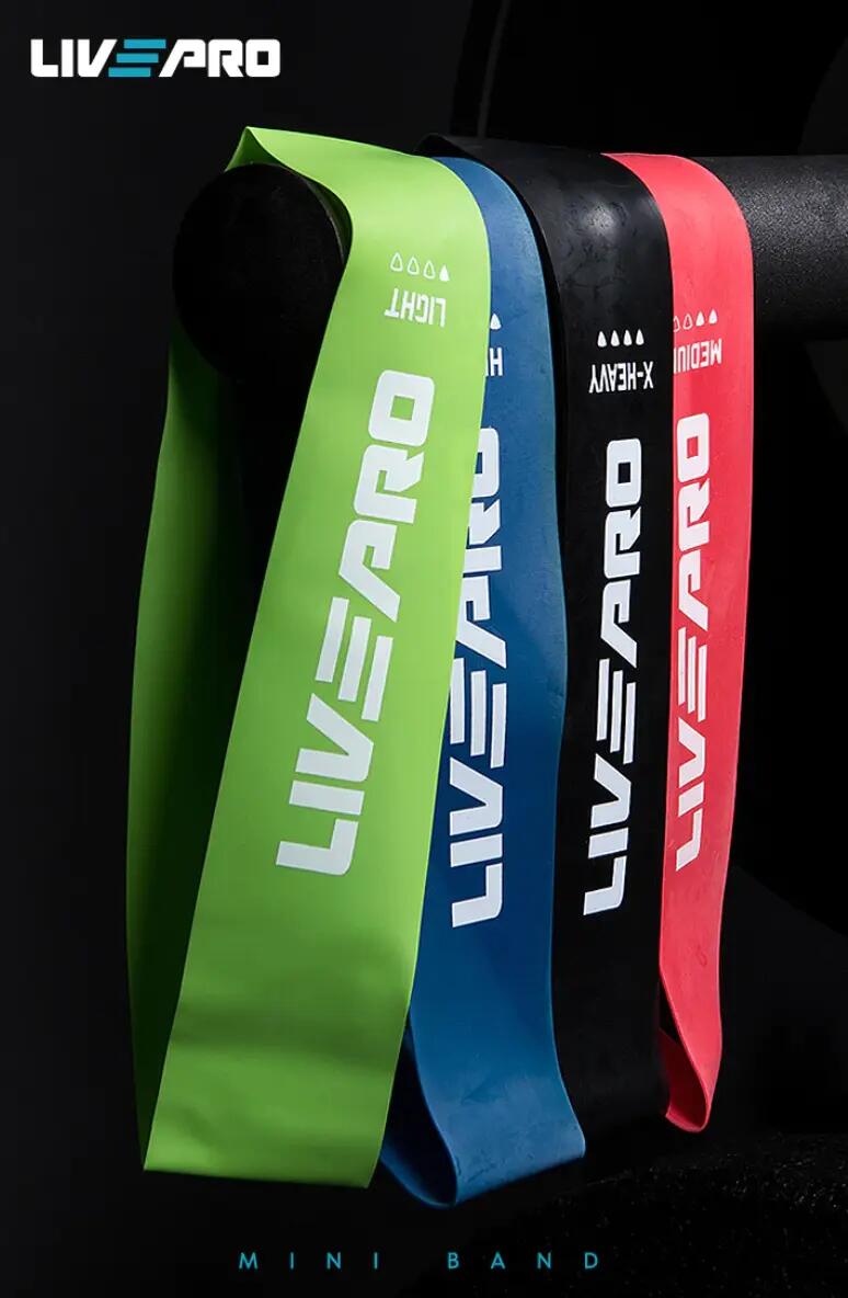 Bandes élastique Livepro (x4) 3/4