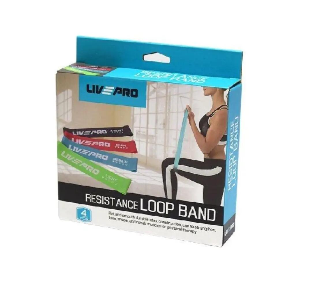 Bandes élastique Livepro (x4) 2/4