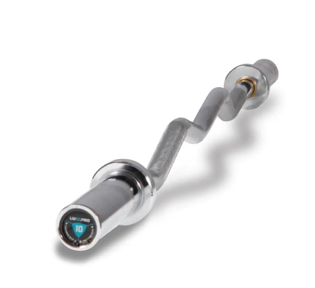 Barre de musculation Livepro Curl 2/4