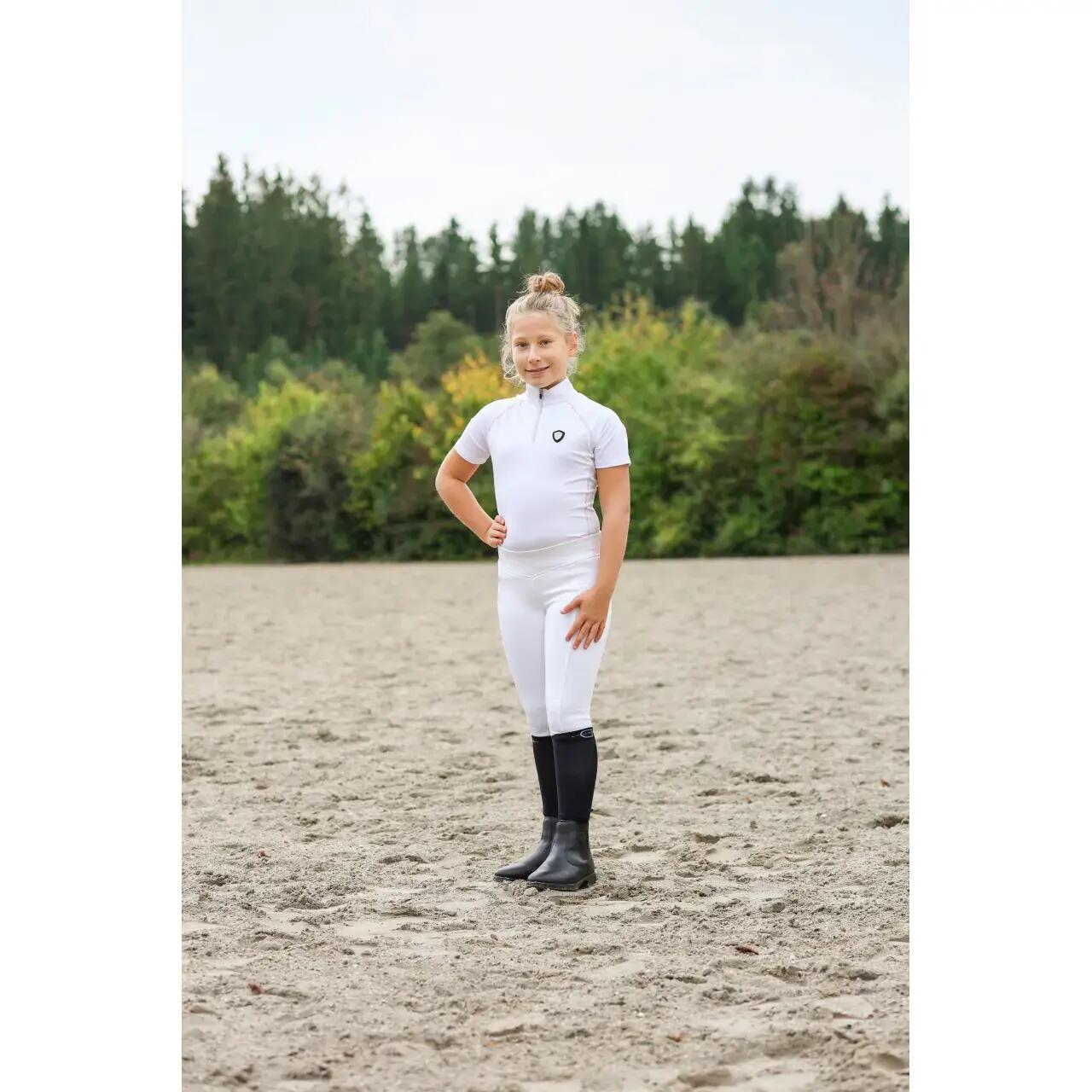 Legging rapariga full grip show jumper Covalliero ClassicStar 2/5