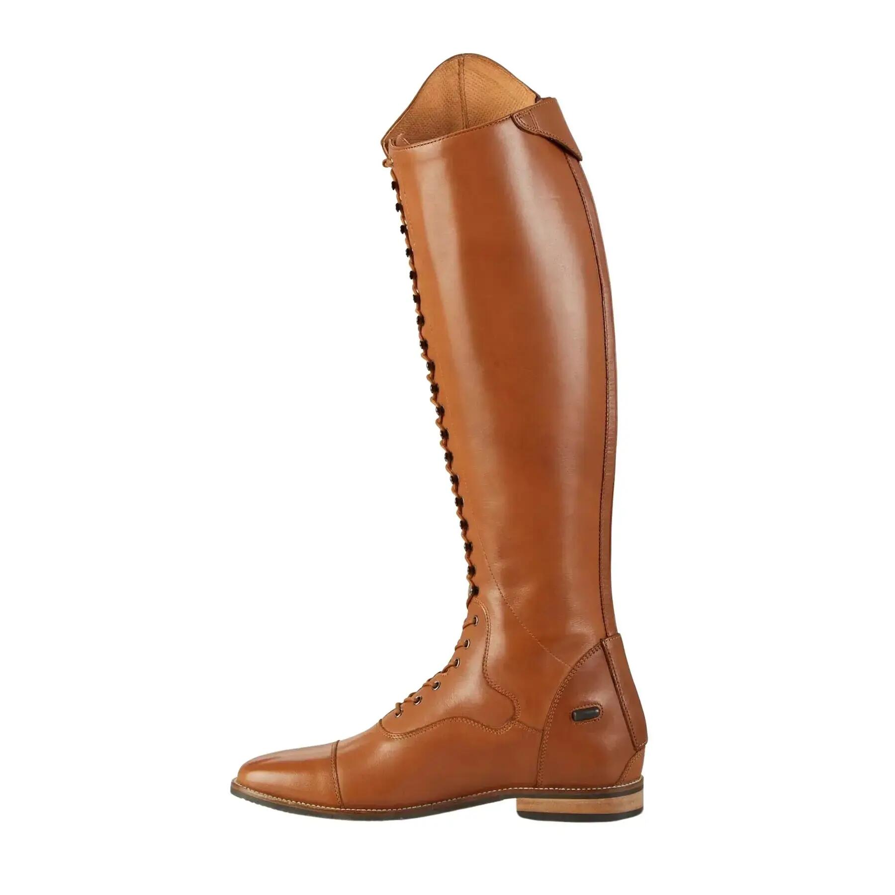 Bottes d'équitation à lacets cuir femme Premier Equine Maurizia Regular 4/5
