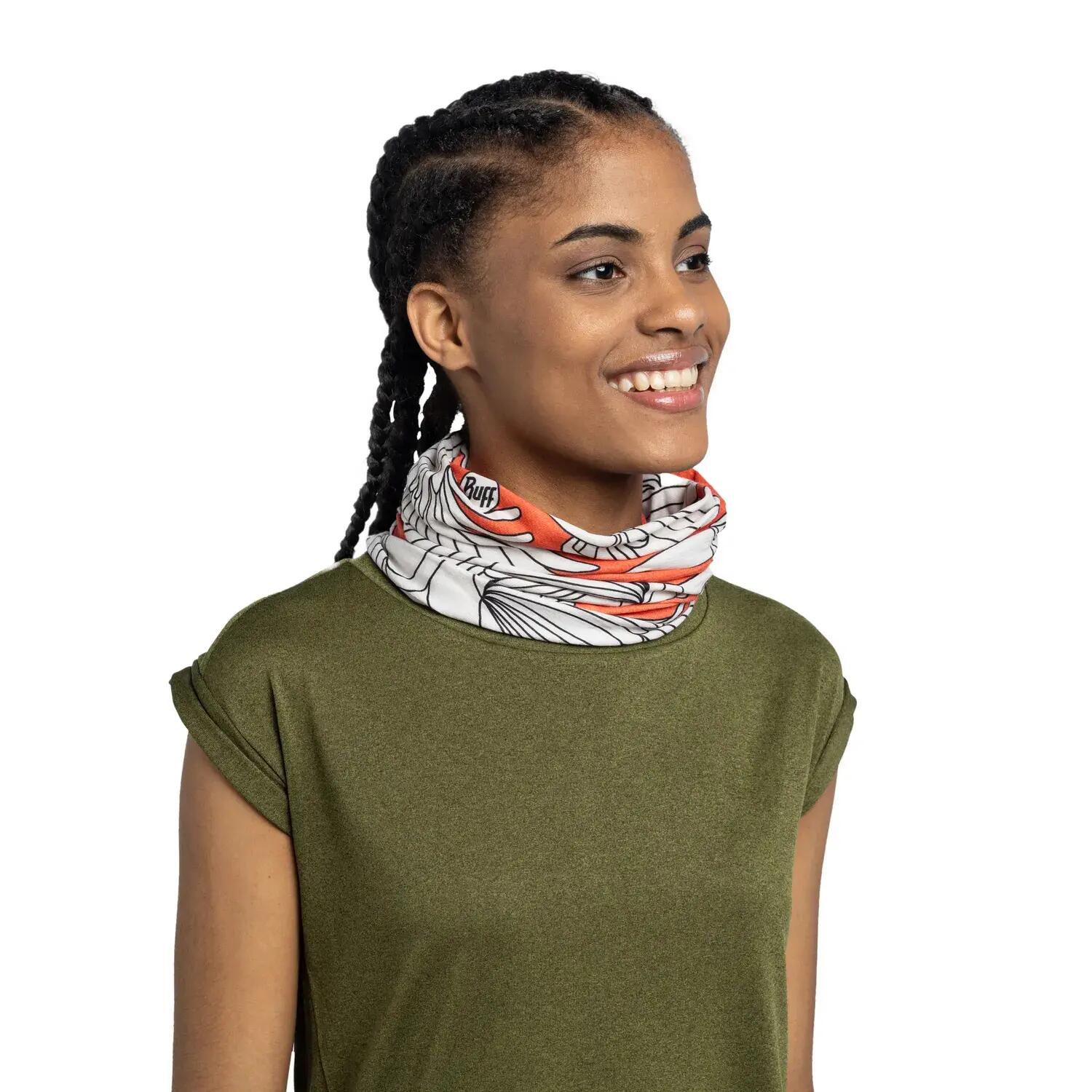 Braga de cuello CoolNet UV® Unisex Buff Rojo ÚNICA 3/7