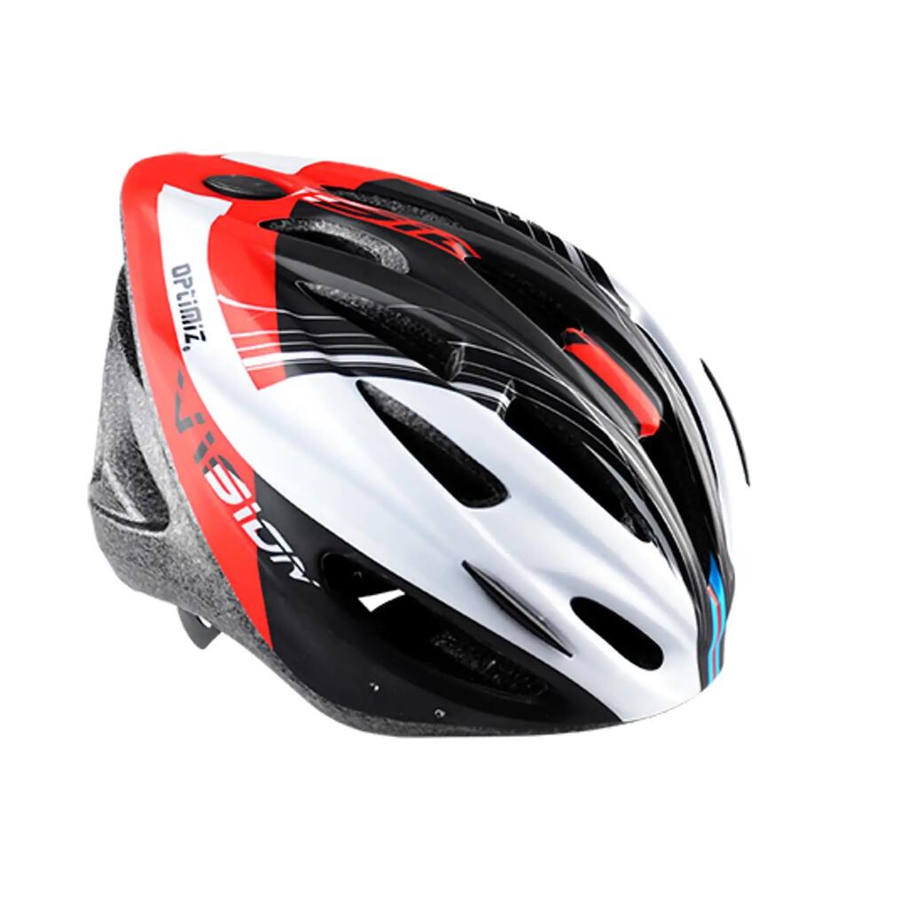 Optimiz Cycling Helmet - Matt Red