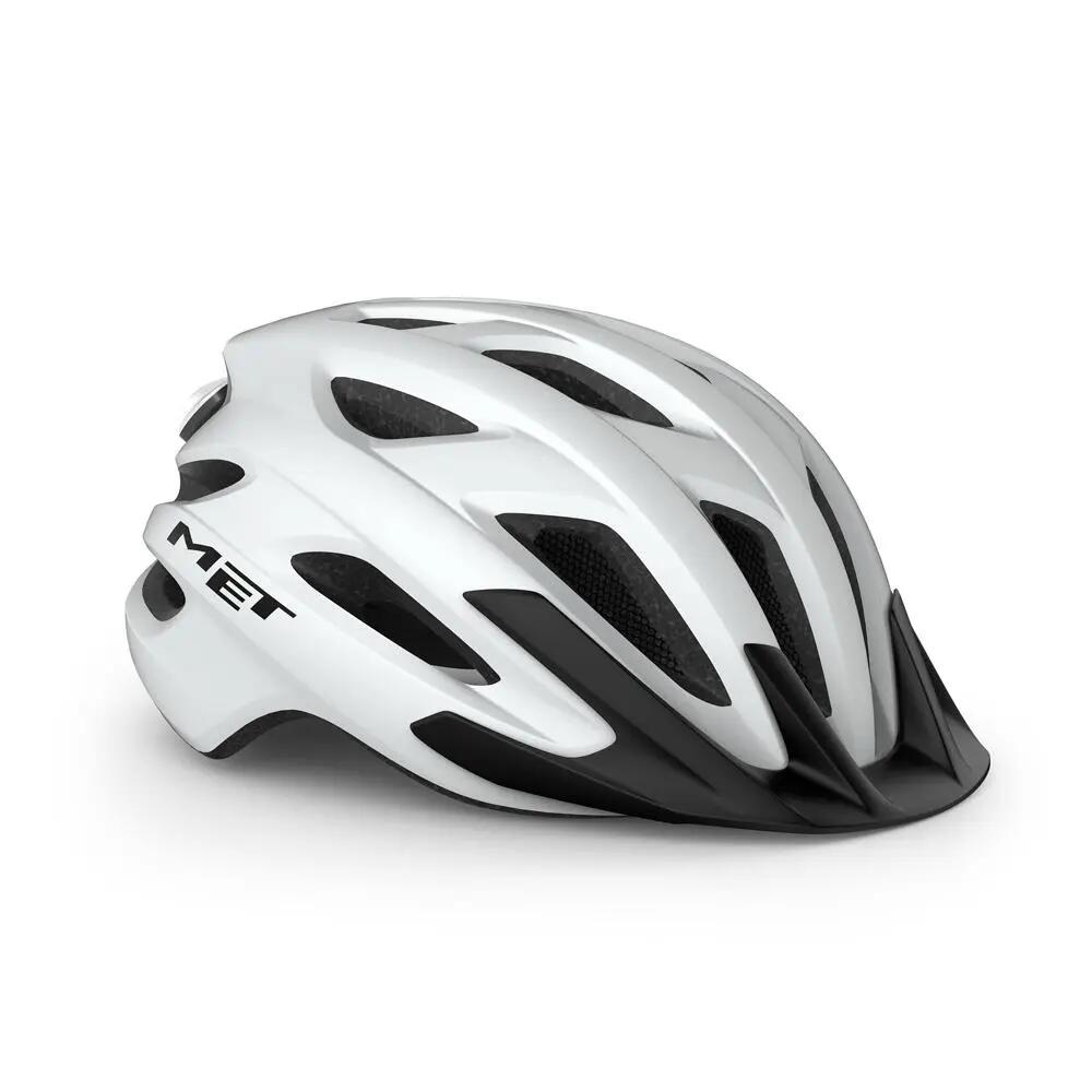 MET Crossover Allround Bike Helmet - White