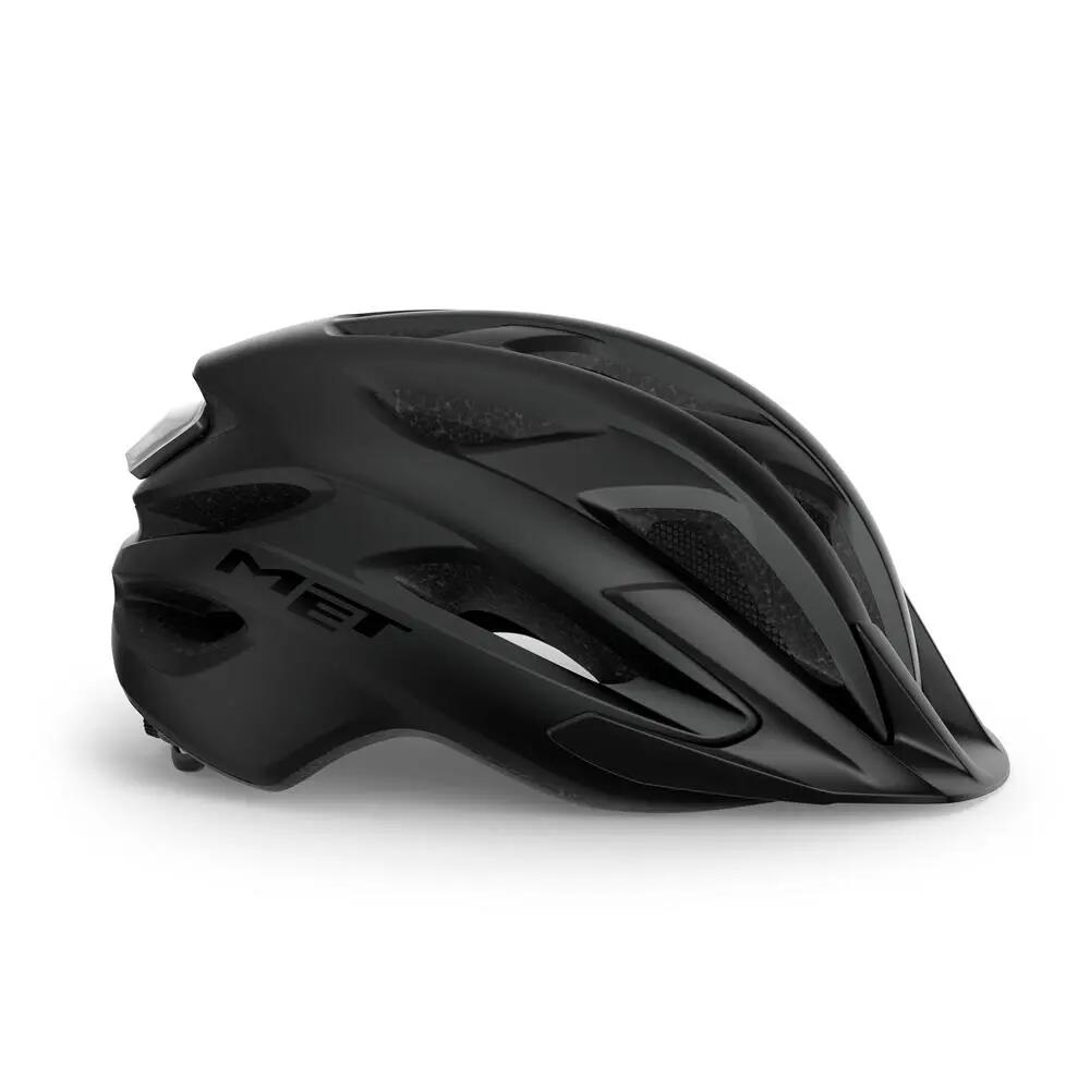 Casque MET Crossover Noir Mat 3/4