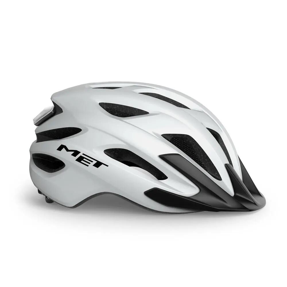 Casque MET Crossover White Mat 3/4