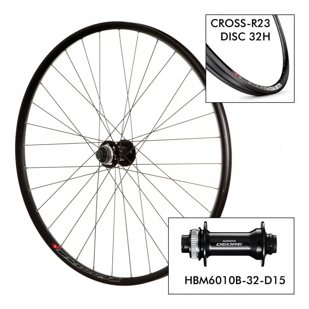 Bike wheel Mach1 D. Cross-R23 32H - M6010 15x100