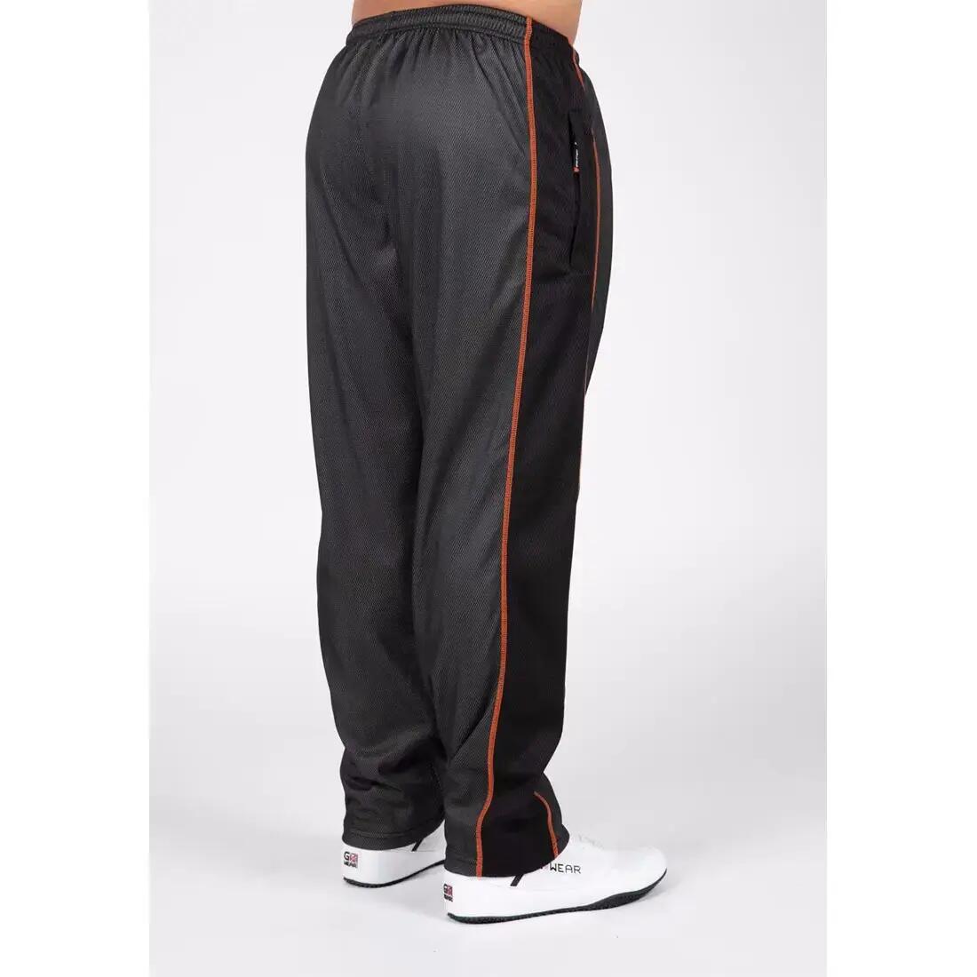 Wallace Mesh Hose - Grau/Orange 3/4