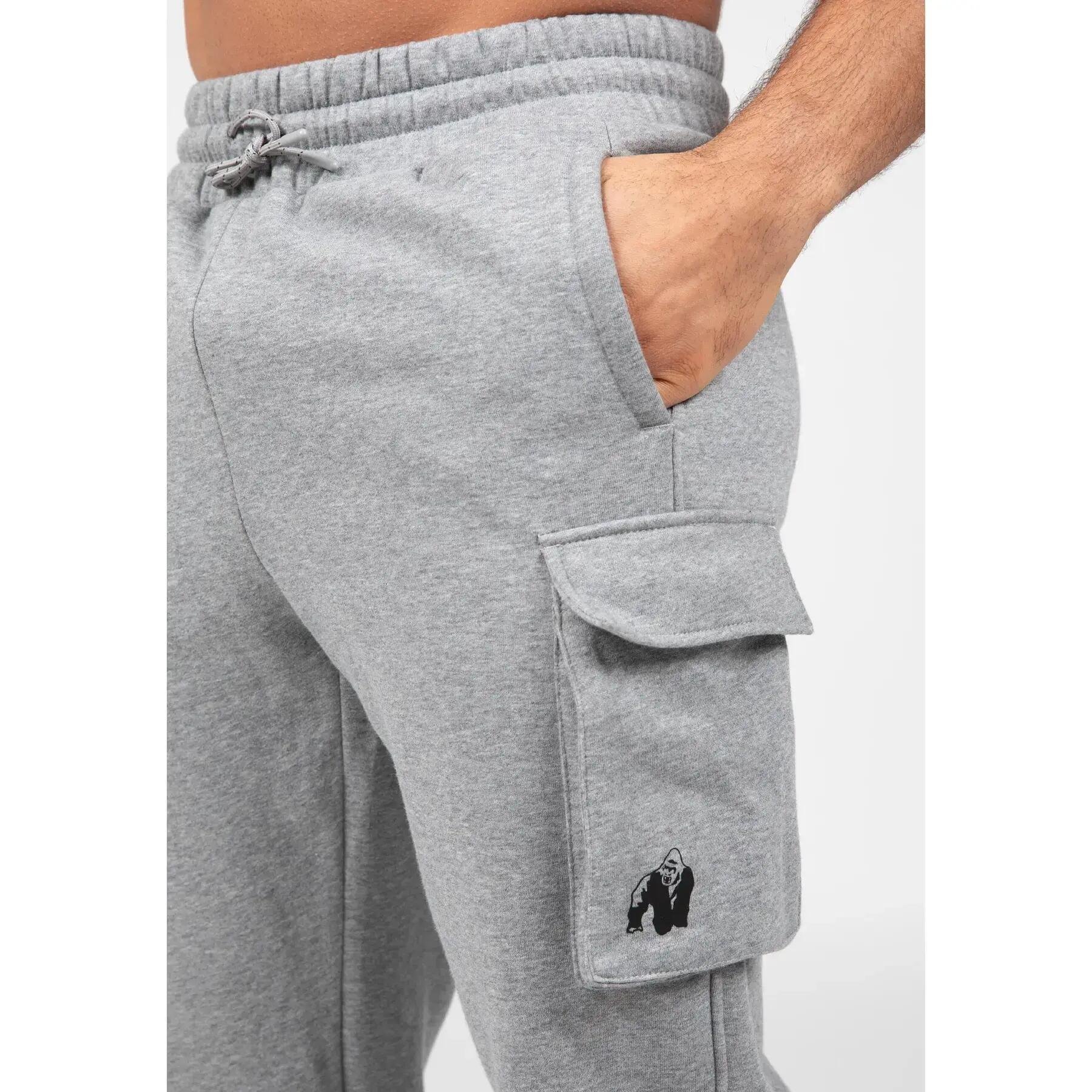 Hudson Cargo SweatCalças - Cinzento Melange 3/6