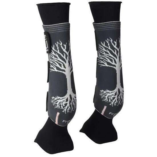 Guêtres antérieurs pour cheval avec chaussettes Stübben EQUI Compress
