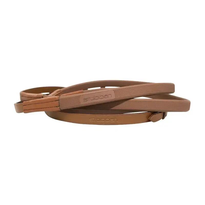 Rubber reins with hook Stübben Slimline 2/2