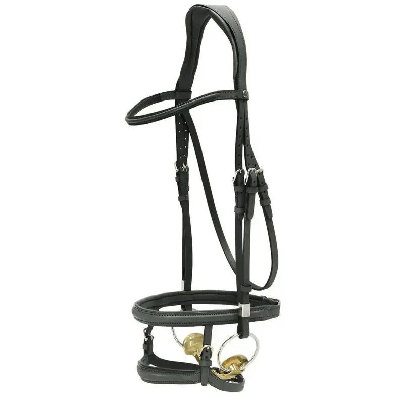 Hoofdstellen voor paarden Stübben muserolle tandem Pro-Jump Slide&Lock 2/3