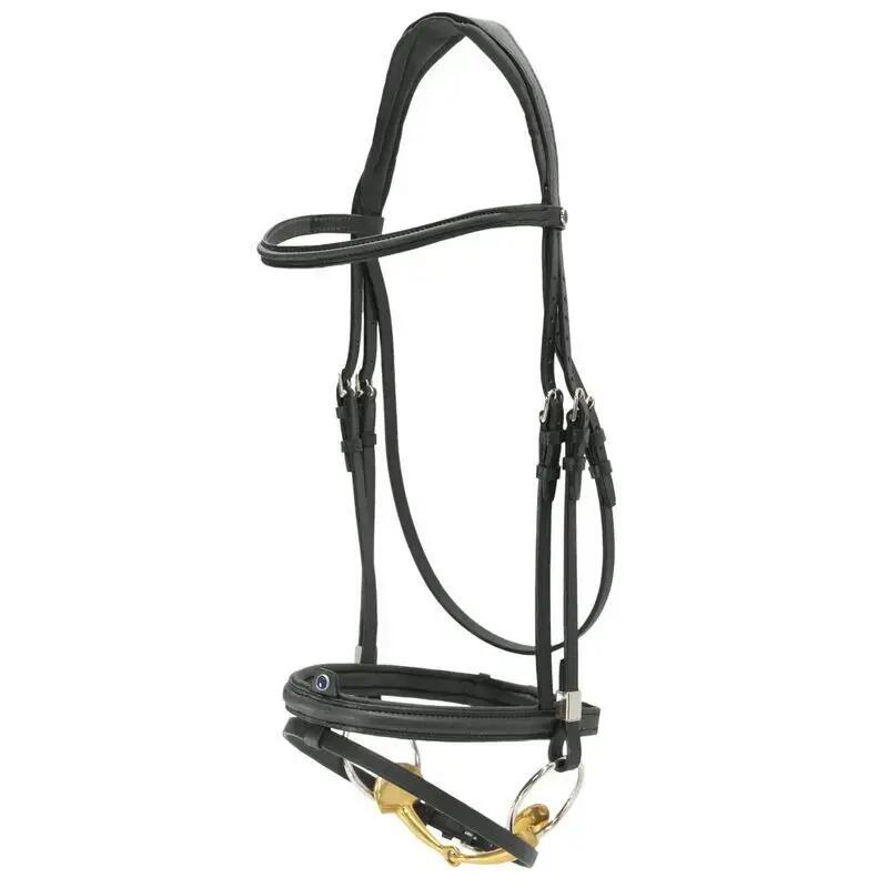 Briglie per cavalli Stübben muserolle combinée Pro-Jump Slide&Lock 2/3