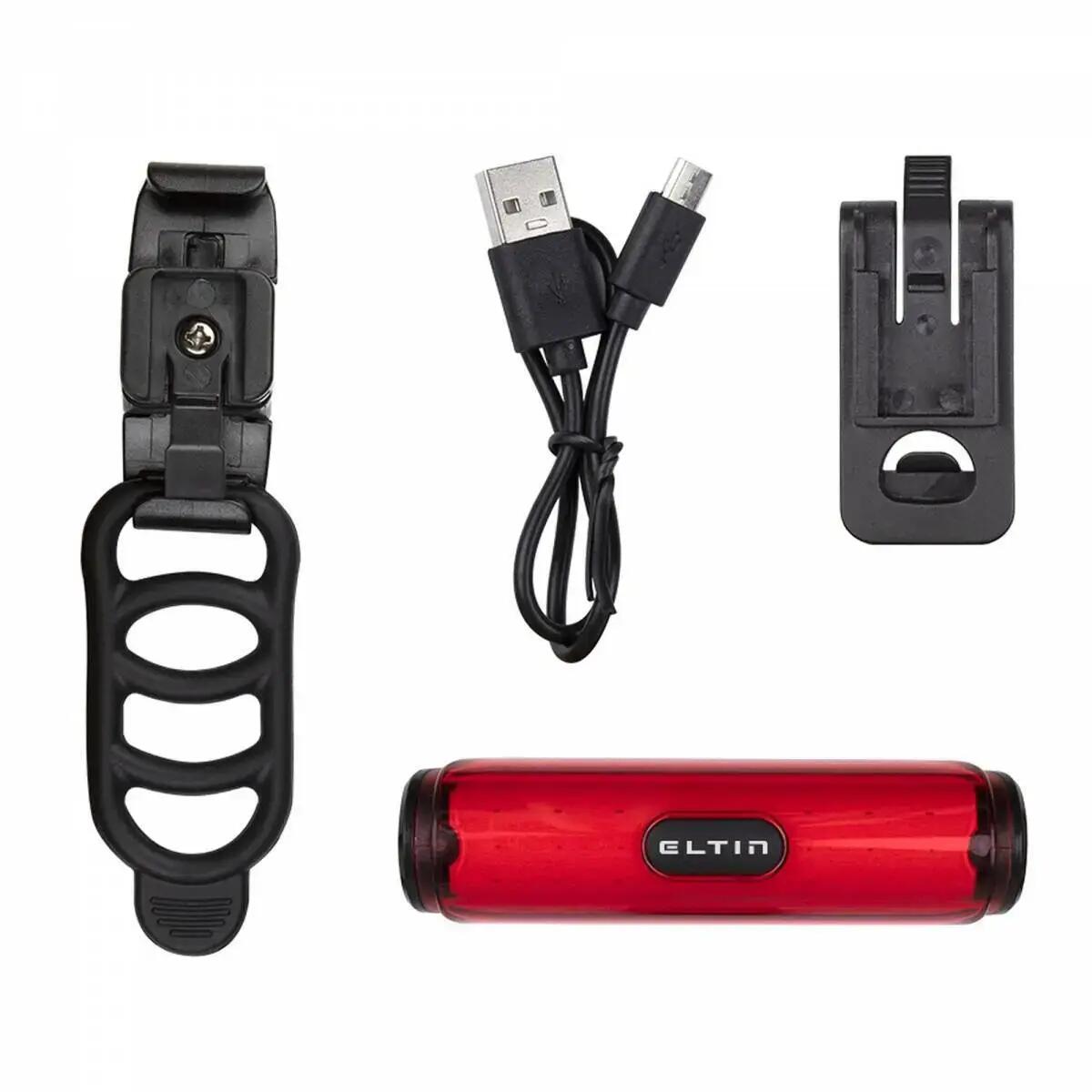Luce posteriore sul reggisella - batteria al litio 500mah (6h.) Eltin led 50 lum 2/4