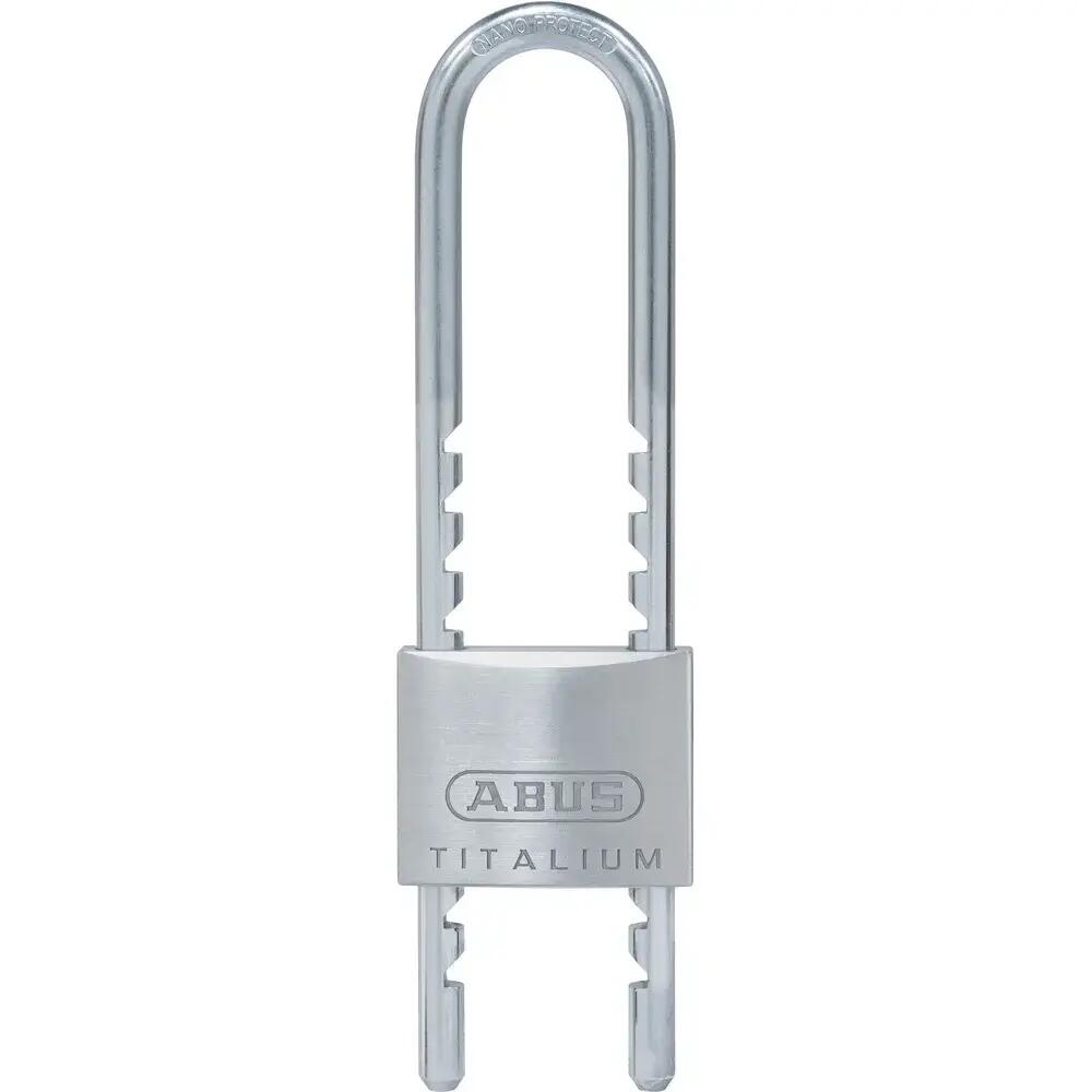 Blister of adjustable shackle padlocks Abus