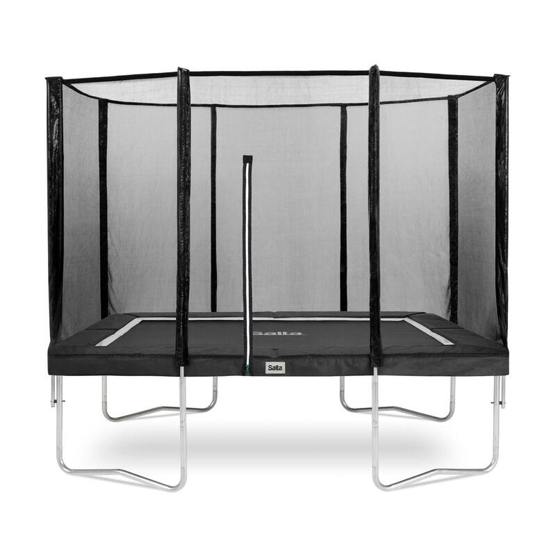 Trampoline - Combo - 305 x 214cm - Rectangulaire Noir