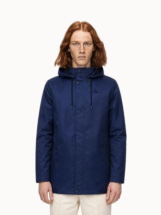 Veste zippée à capuche mi-longue déperlante DROP