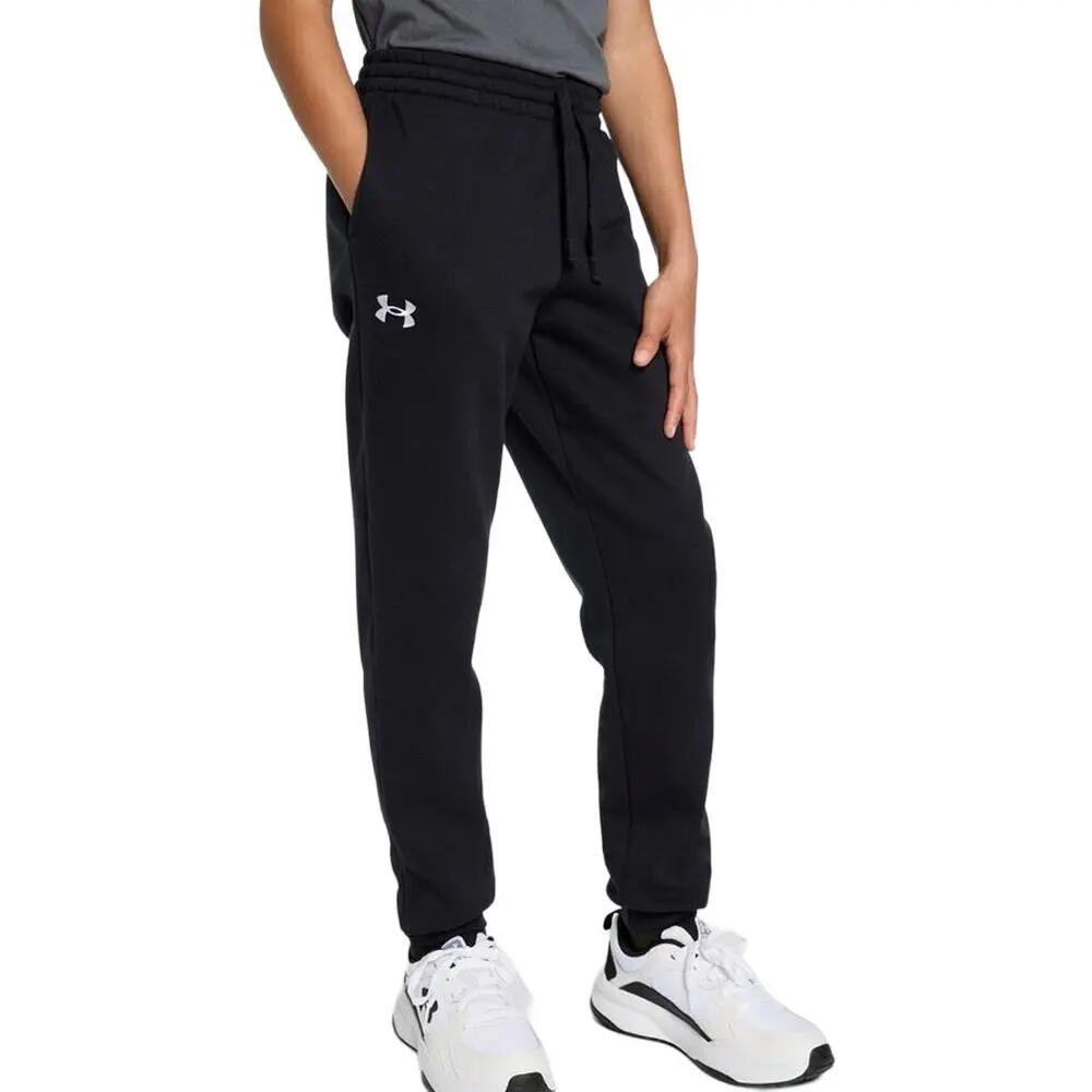 Trainingspakken voor jongens Under Armour Rival Fleece Joggers Zwart 2/5
