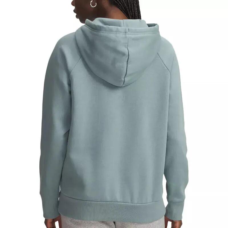 Felpa Donna Under Armour Rival Fleece Big Logo con Cappuccio 3/7