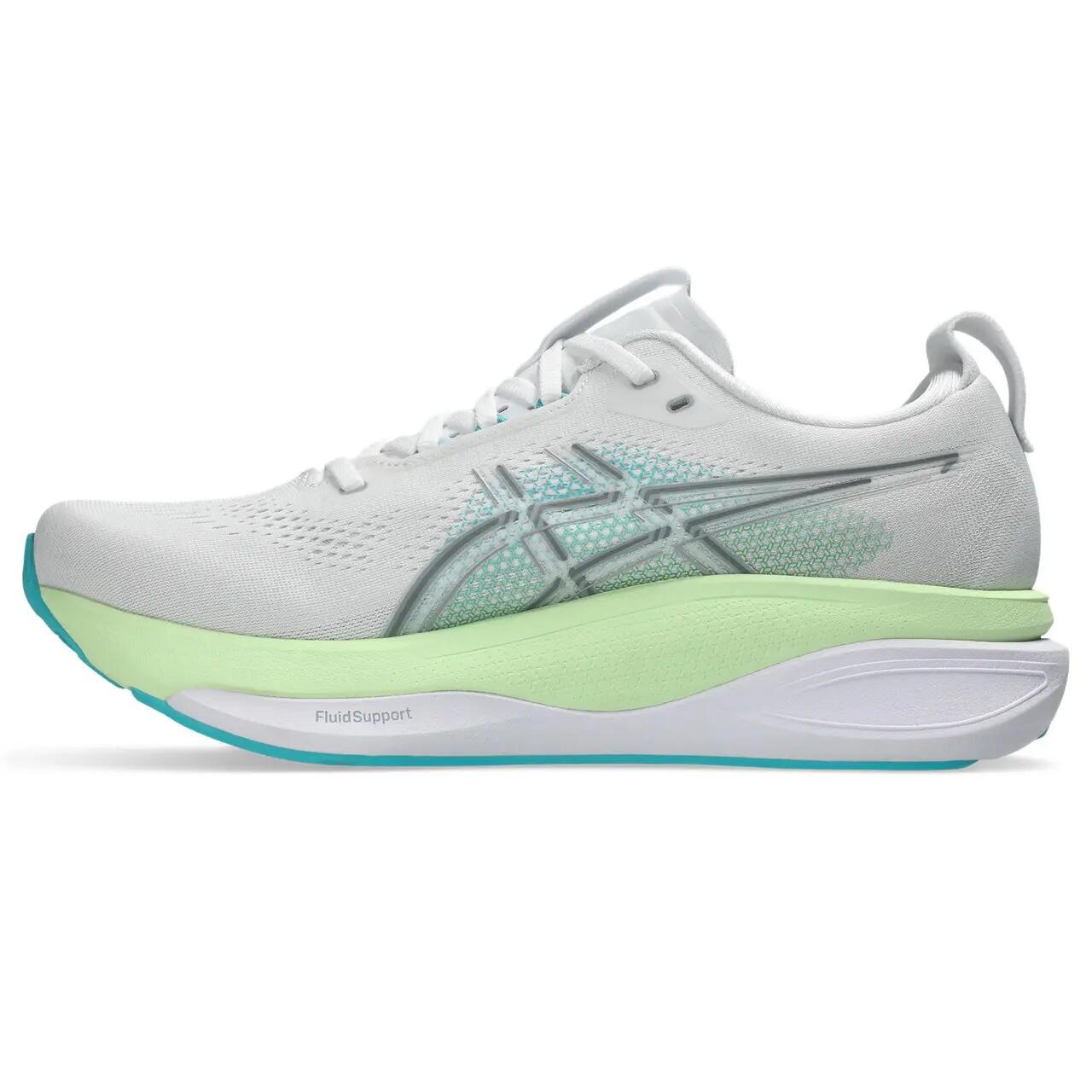Asics Gel-Kayano 33 Scarpe Running Bianco/Verde/Blu Uomo 2/4