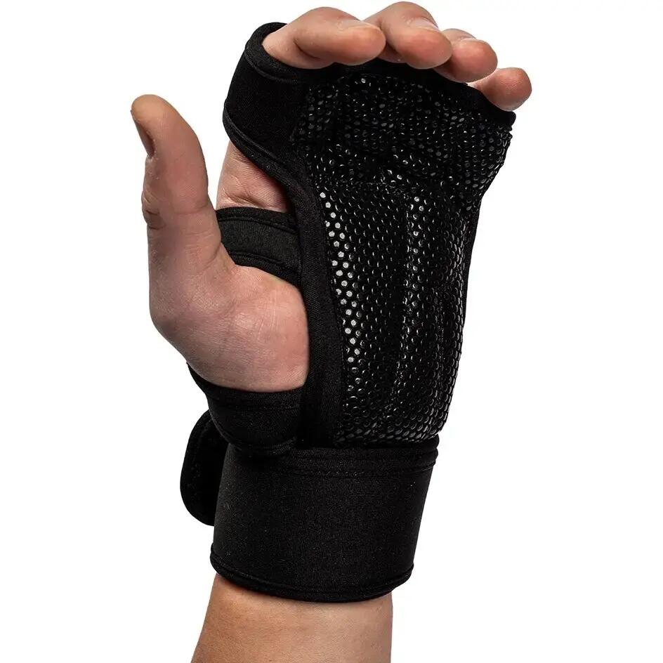 Yuma Weight Lifting Workout Gloves - Zwart 3/6