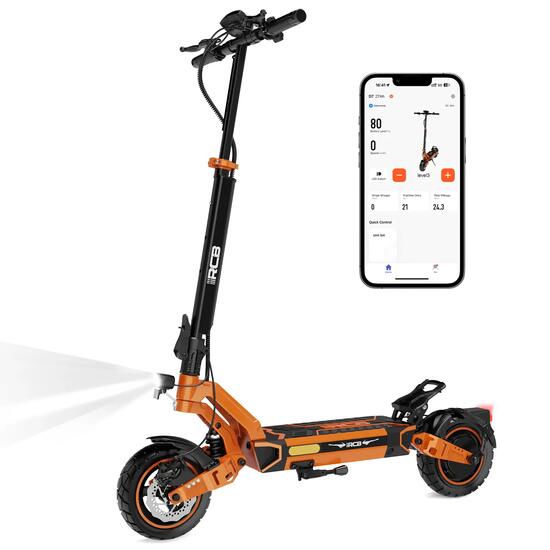 RCB E-Scooter D7 Ultra 20.8Ah ABE mit NFC & Blinker (90-100 km)​