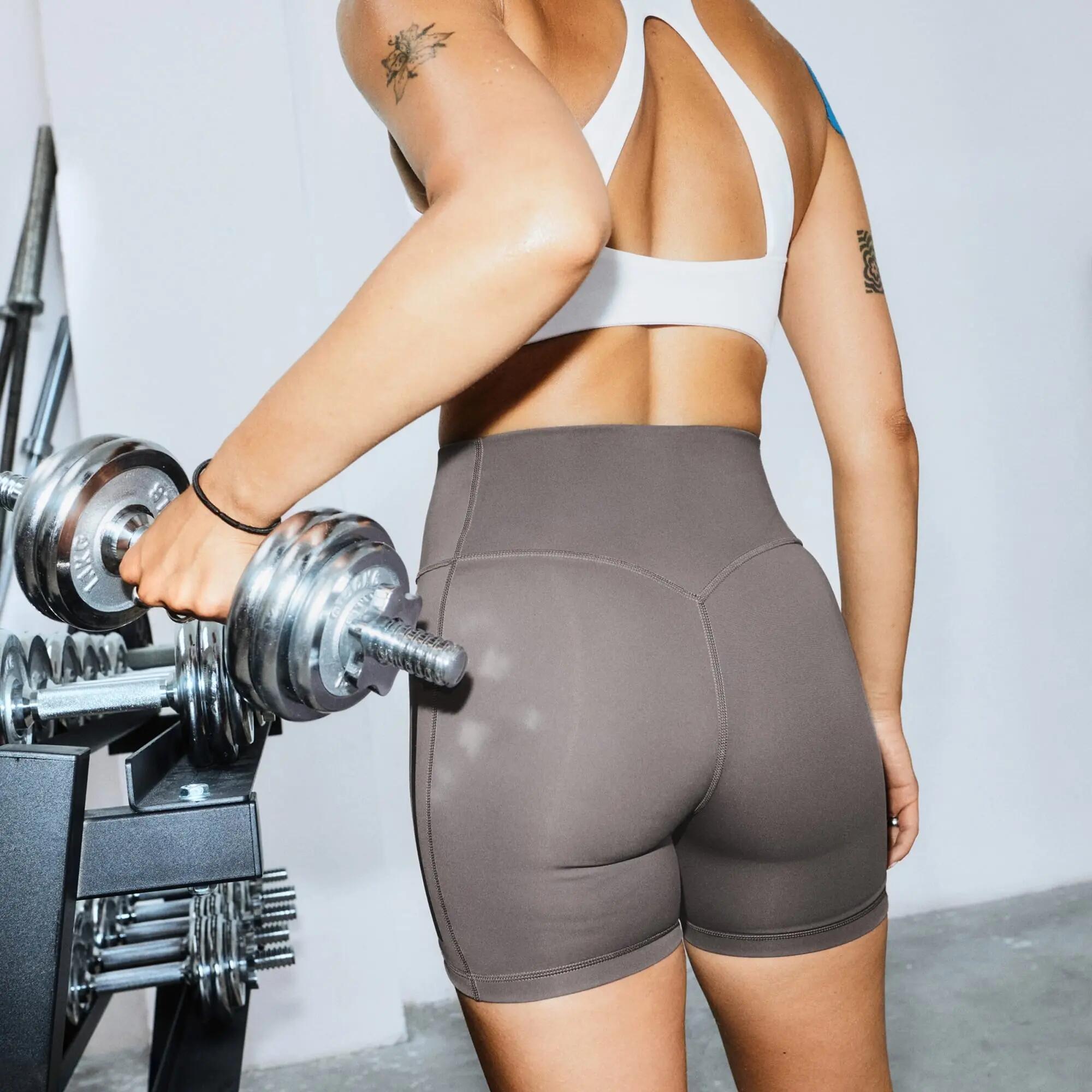 Optime Workout 3-Streifen kurze Leggings 7/8