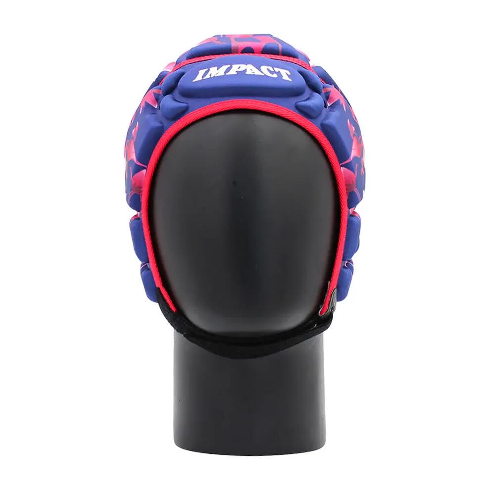 Rugbyhelm Impact Pink Flowers Für Erwachsene Schwarz Und Rosa 2/4