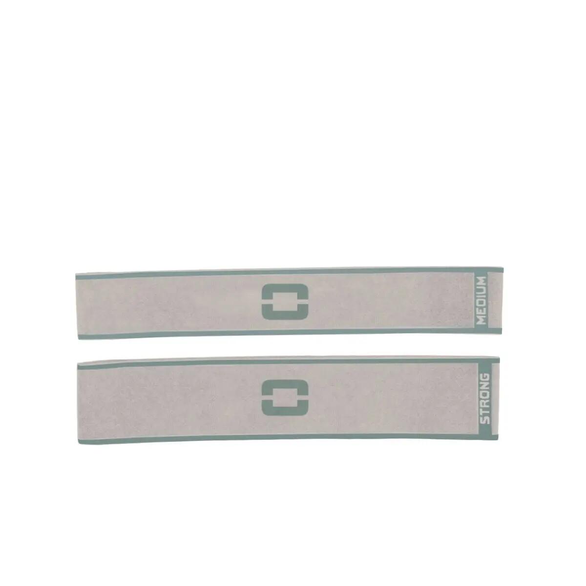 Kit de bandas de resistência em tecido 3 níveis 3/3