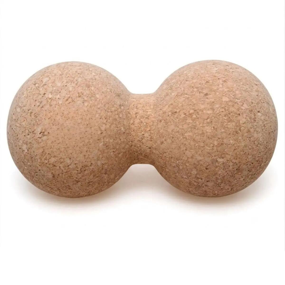 Double balle de massage liège 13 cm 2/3