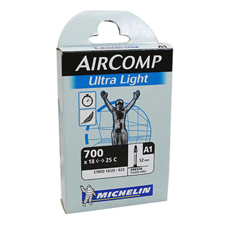 chambre à air Aircomp Ultralight A1 18/23-622 Presta 52 mm