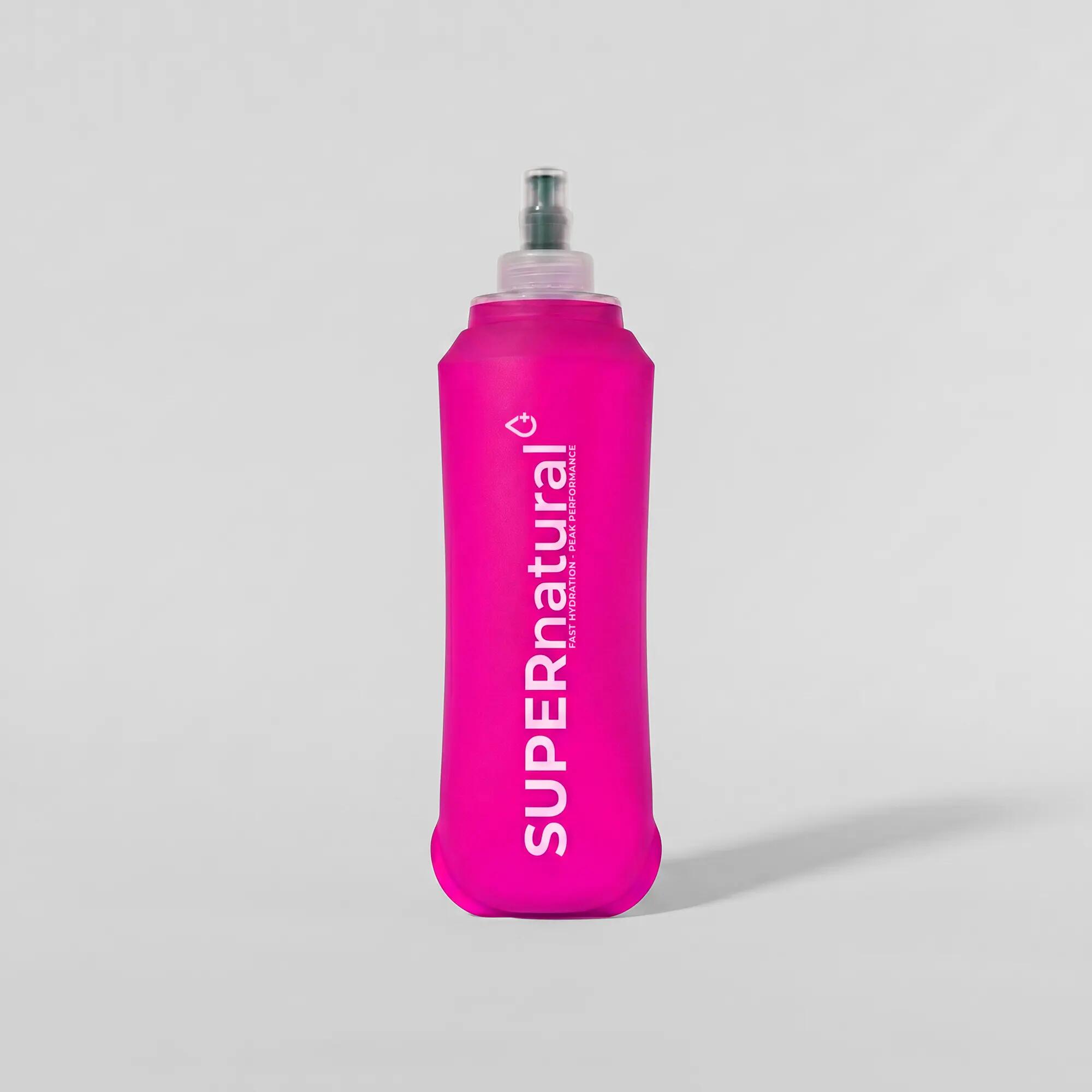 SUPERnatural⁺ - SUPERflask - 500ml (Pink Soft Bottle)