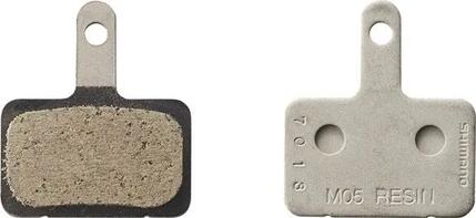 Plaquettes de frein à disque en résine Shimano BP-M05-RX