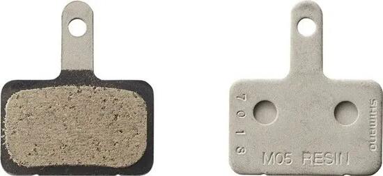 Plaquettes de frein à disque en résine Shimano BP-M05-RX