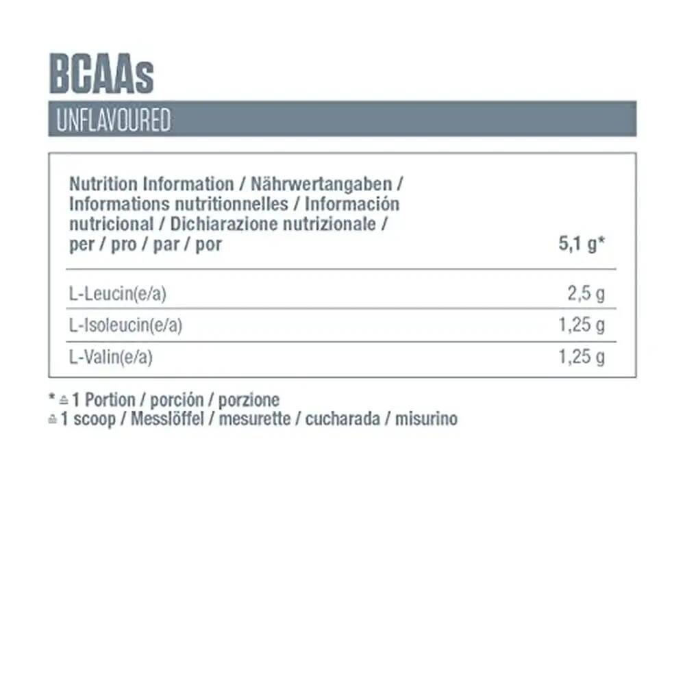 BCAA essentielle Aminosäure L-Leucine Isoleucine Valine Pulver 300 g 5/7