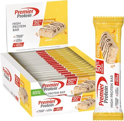 High Protein Bar 50% 40g Premier Protein (lot de 16)