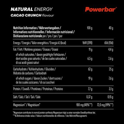 Barrita de proteínas Powerbar 40 g (paquete de 18)