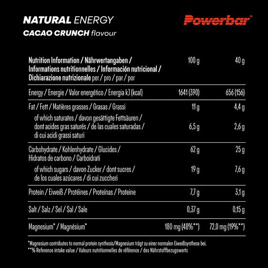 Barretta proteica Powerbar da 45 g (confezione da 18)