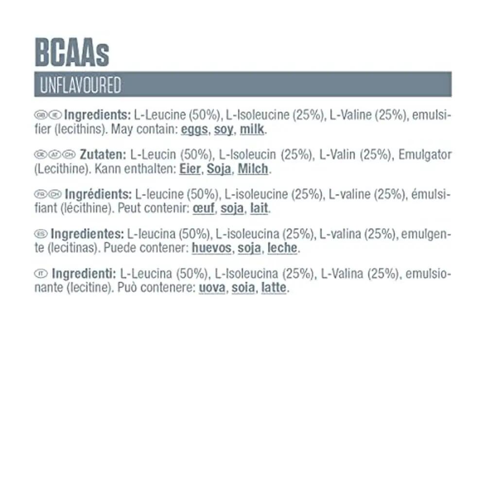 BCAA essentielle Aminosäure L-Leucine Isoleucine Valine Pulver 300 g 4/7