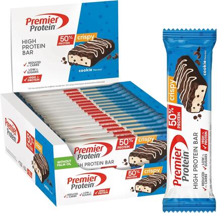 High Protein Bar 50% 40g Premier Protein (lot de 16)
