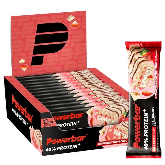 40% Barretta proteica Crisp 40g Powerbar (confezione da 12)