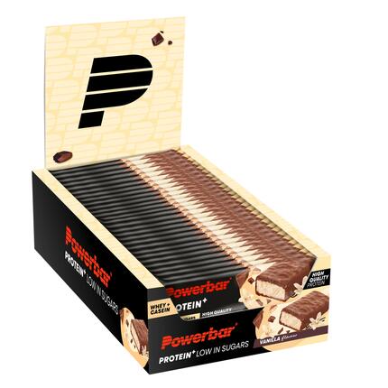Barres Protéinées | Boîte Protein Plus Low Sugar Bar (30x35g) | Vanille