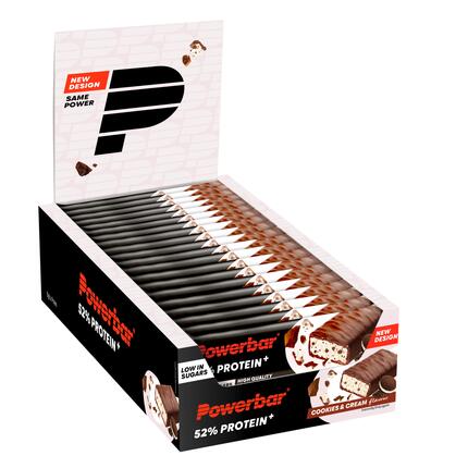 Barres Protéinées | Boîte Protein Plus Bar 52% (20x50g) | Chocolat Noisette